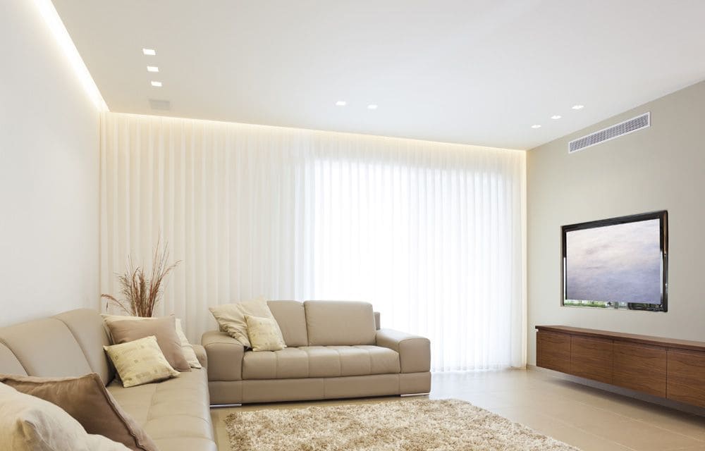 матовой натяжной потолок